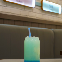 Blue Hawaii Yakult Soda