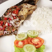 nasi patin sambel matah