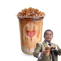 Kenangan Milk Tea with Sultan Boba