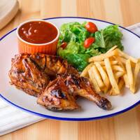 Roast spring chicken Roast spring chicken