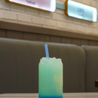 Blue Hawaii Yakult Soda Blue Hawaii Yakult Soda